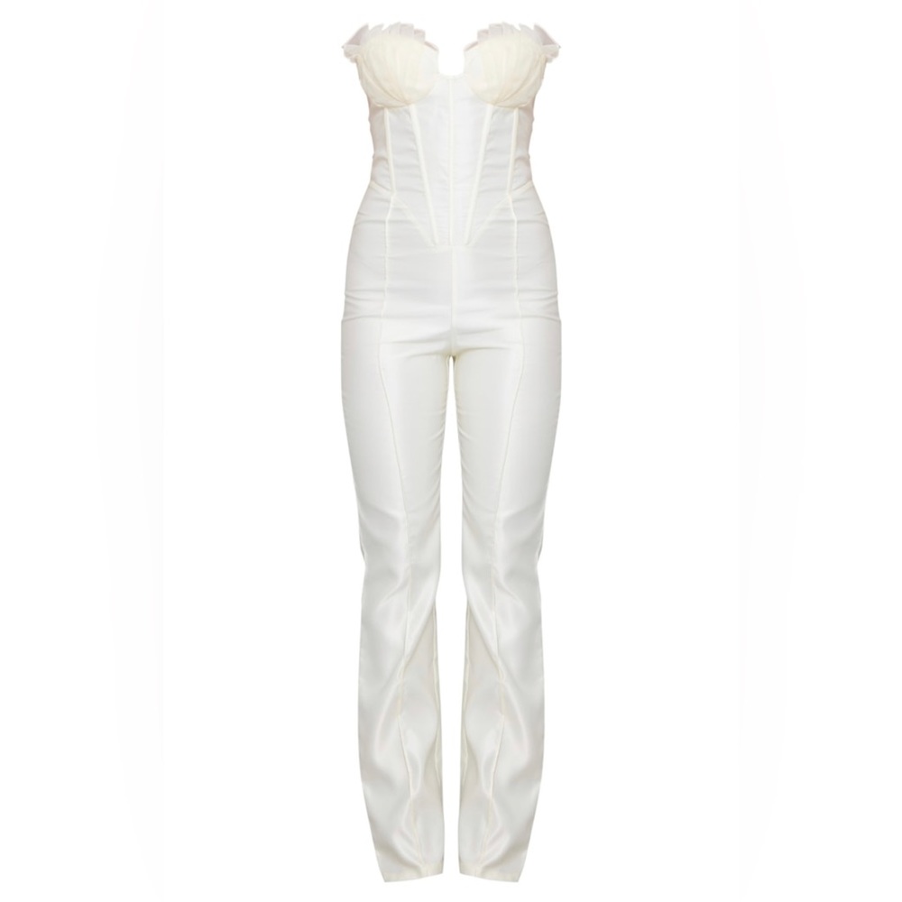 **SOLD**  NWT PLT Satin Jumpsuit - Picture 6 of 10